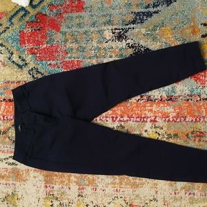 LOFT Julie skinny navy dress pants